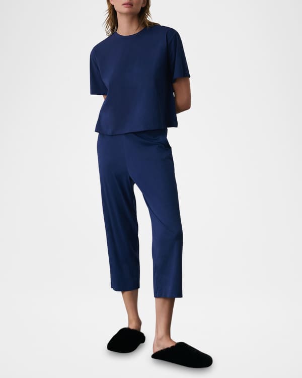 UGG Fallon Knotted Jersey Pajama Set Neiman Marcus