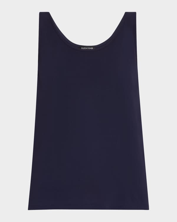 Eileen fisher stretch silk camisole store
