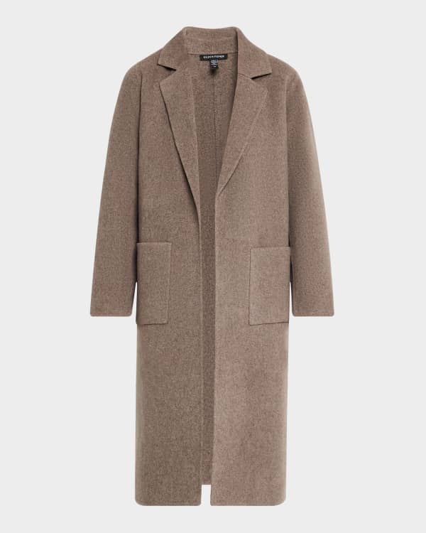 Eileen fisher linen trench coat best sale