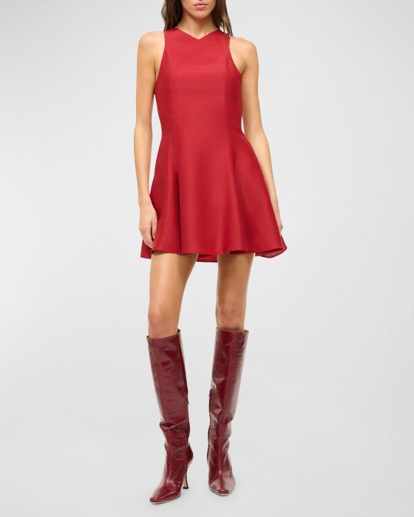 Staud Quant Dress - Ruby