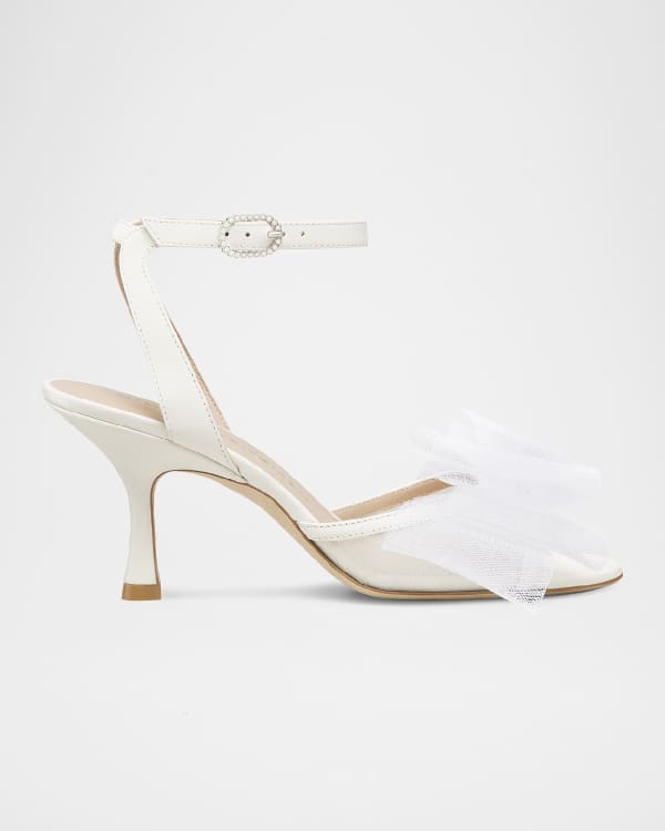 Marion Parke Lottie Leather Strappy Sandals Neiman Marcus
