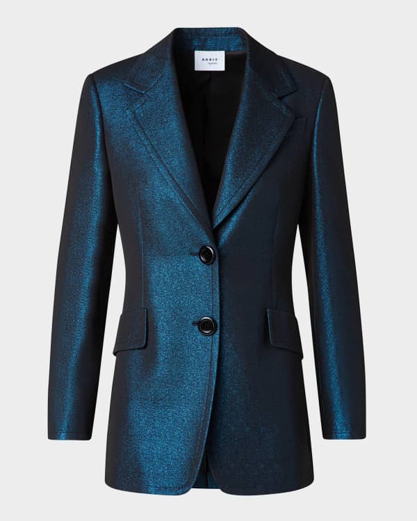 ジャケット Max Mara COMMA JACKET Max Mara Comma Wrap Blazer Jacket | Neiman Marcus