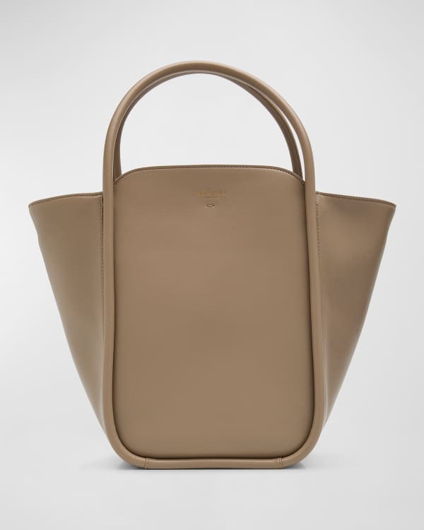 THE ROW N/S Park Tote Small in Matte Grained Calfksin