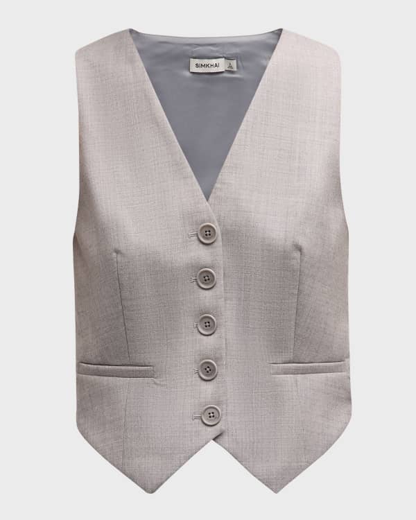 Elie tahari deanna vest shop