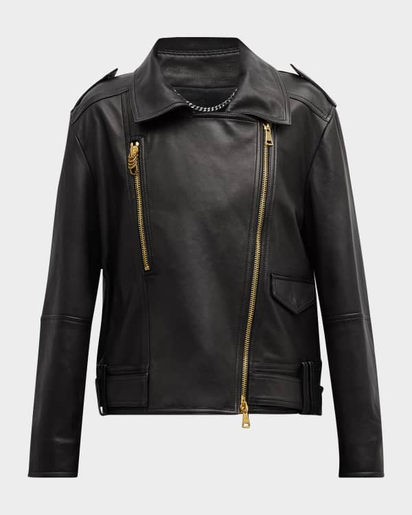 Eleventy leather jacket on sale