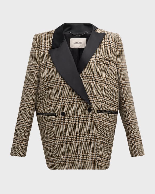 Max Mara Studio Digione Double-Breasted Cotton Velvet Jacket | Neiman Marcus