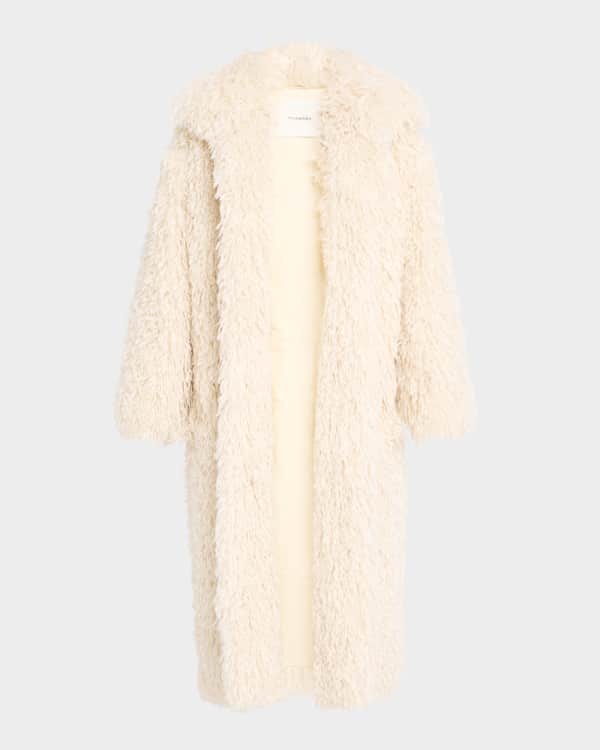 A.P.C. Manteau Katerine Faux Fur Coat | Neiman Marcus A.P.C. Manteau Katerine Faux Fur Coat | Neiman Marcus