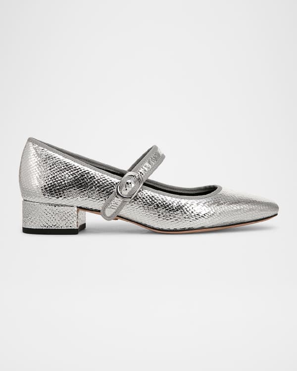 SJP by Sarah Jessica Parker Celine Embellished Sparkle Mary Jane High Heel Pumps Neiman Marcus