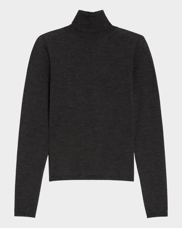 Carolina Herrera Embellished Cable Cashmere Wool Sweater Neiman Marcus