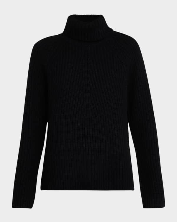 Frill turtleneck top
