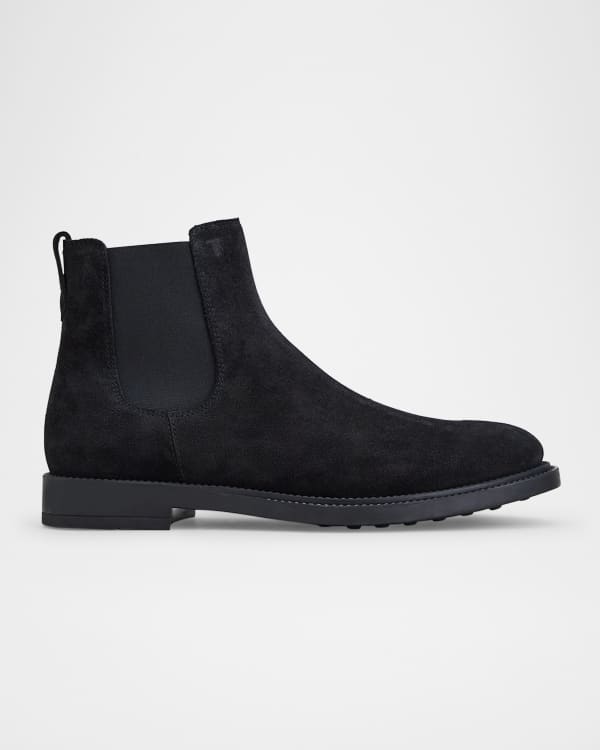 Paul Stuart Men s Leather Chelsea Boots Neiman Marcus