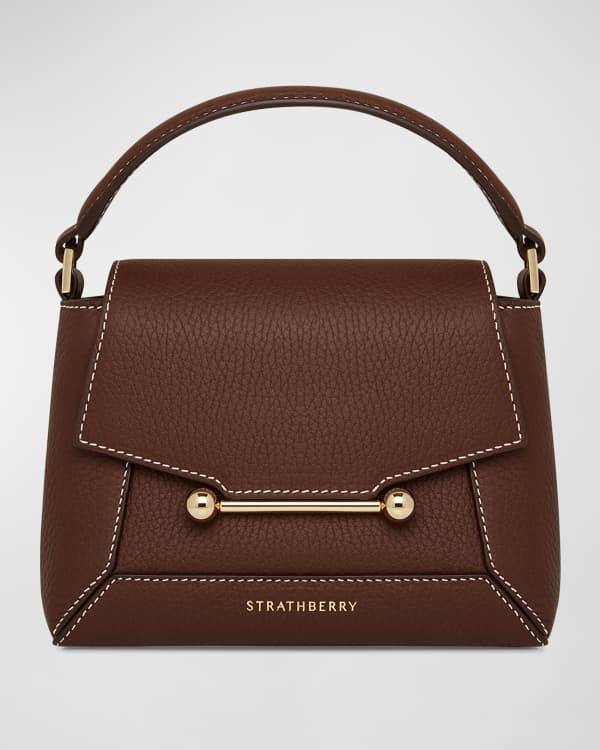 【STRATHBERRY】Mosaic Nano ショルダーバッグ Strathberry - Mosaic Nano - Burgundy