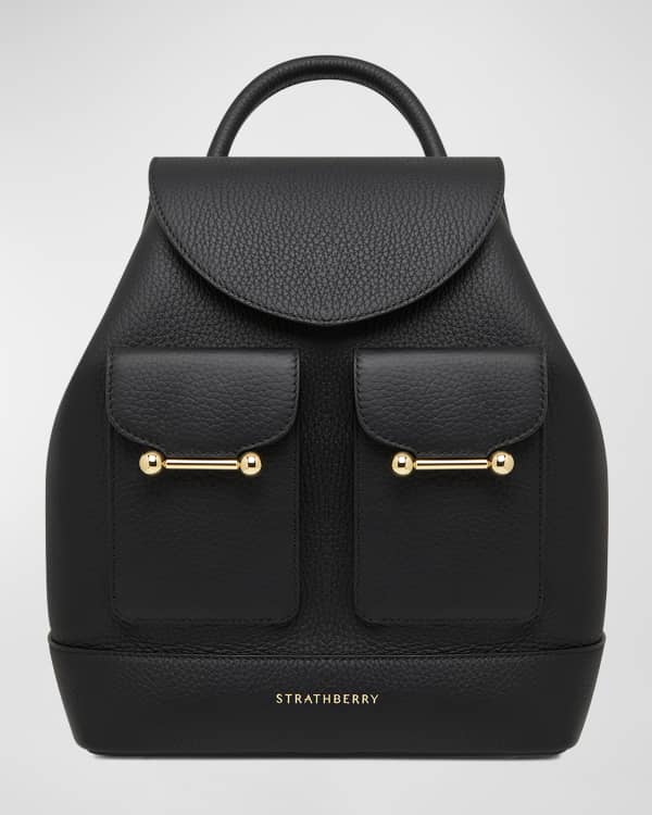 STRATHBERRY Osette Flap Calf Leather Backpack Neiman Marcus
