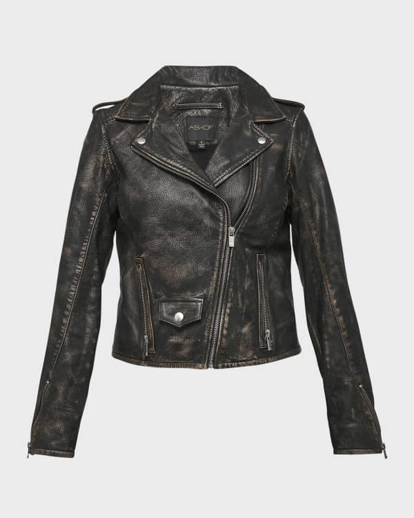 Zadig & Voltaire Lean Leather Jacket | REVERSIBLE