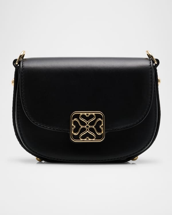 Longchamp Roseau Flap Leather Chain Crossbody Bag Neiman Marcus