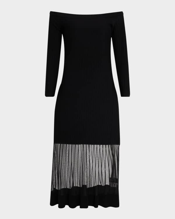 Diane von Furstenberg Idris Short Sleeve Crepe Midi Dress Neiman Marcus