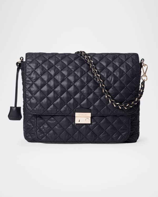 MCM Big O Mini Studded Monogram Crossbody Bag | Neiman Marcus