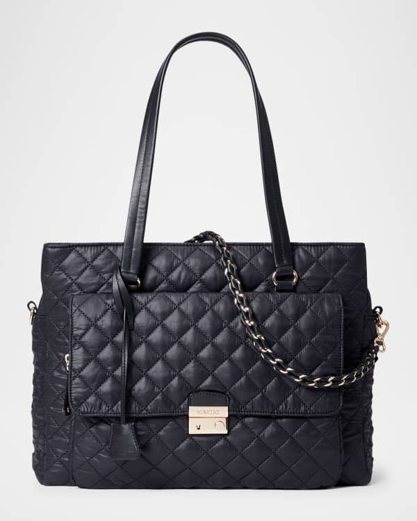 MCM Portuna Medium Clear Shopper Tote Bag Neiman Marcus