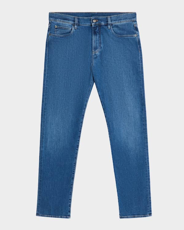 Prada Men's Relaxed-Leg Denim Jeans | Neiman Marcus