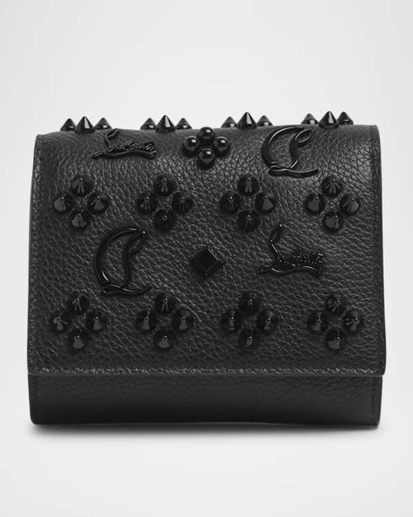 Louboutin keychain wallet hot sale