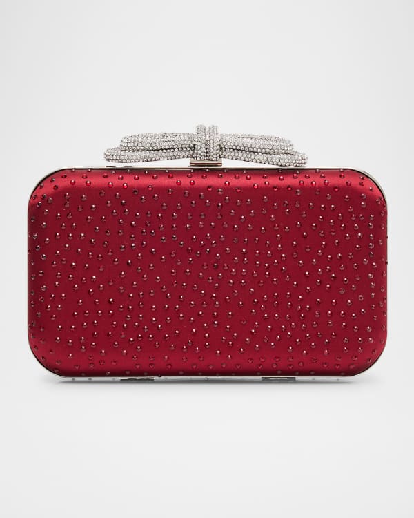 【BURBERRY】ROSE CLUTCH ローズクラッチ BURBERRY Lambskin Rose Clutch Haze 1555524 | FASHIONPHILE