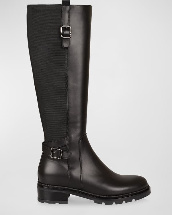 Aquatalia Ursa Weatherproof Suede Knee Boots Neiman Marcus