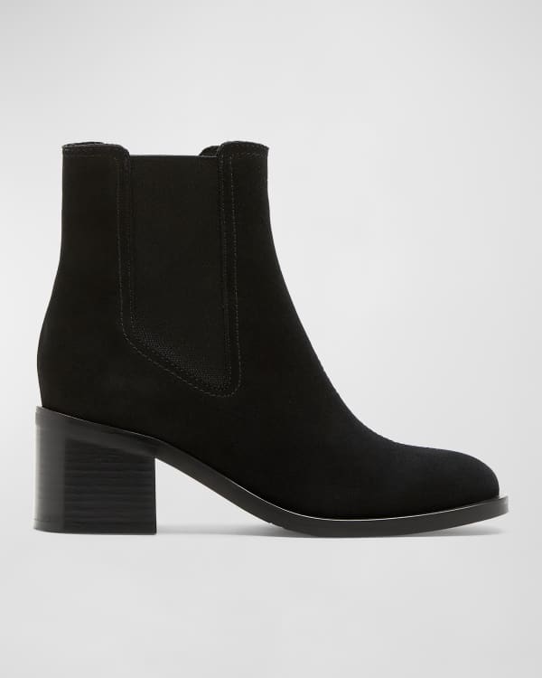 Frye Carly Leather Chelsea Booties Neiman Marcus
