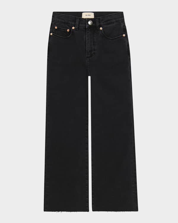 DL1961 Girl's Emie Two-Toned Straight Jeans, Size 7-20