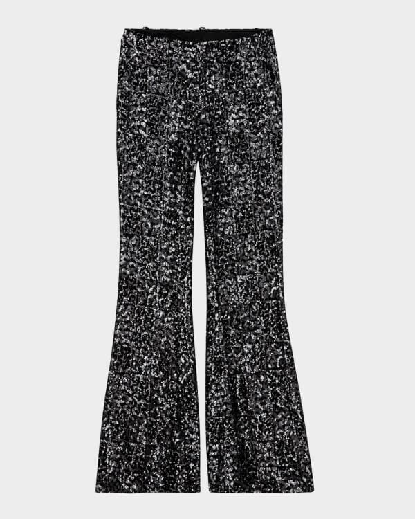 【関税&送料込】Rotate Birger Christensen Wide Leg Pants Wide Leg Sequins Pants Black - ROTATE Birger Christensen