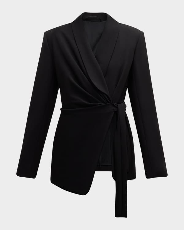 Max Mara Potente Double-Breasted Corduroy Wool Blazer