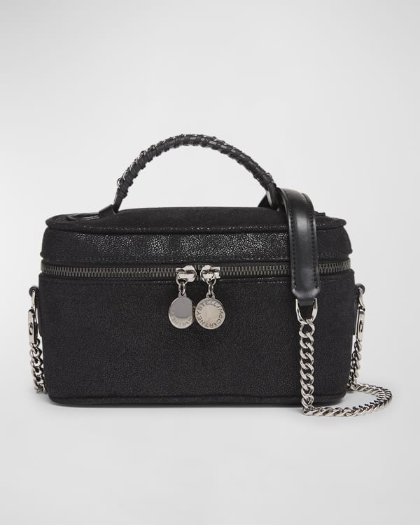 Stella McCartney Allover Crystal Vegan Suede Cosmetic Case