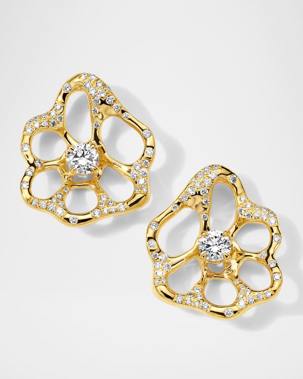 Ippolita 18K Gold Carnevale Stardust Ring in Ceramic and