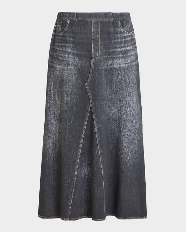 G-Star Denim A-Line Wrap Maxi Skirt | Neiman Marcus