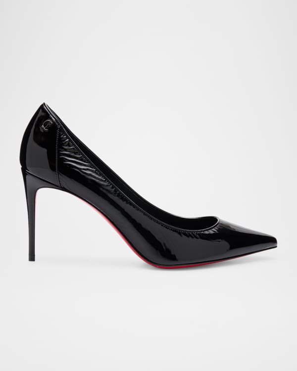 Christian Louboutin Apostropha Mesh Strass Red Sole Pumps