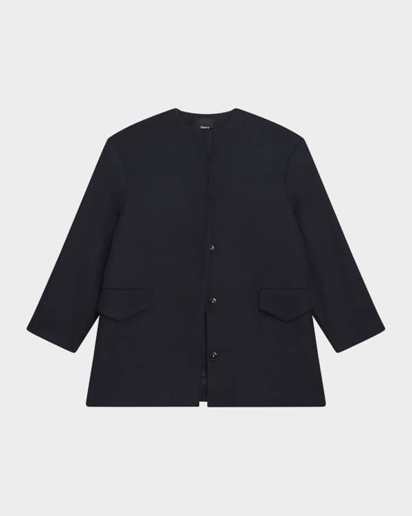 Theory double face long cardigan sale