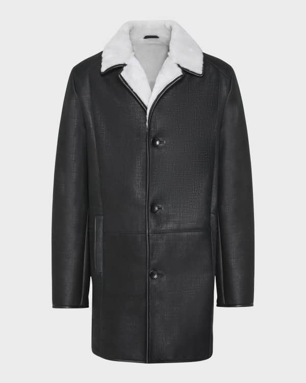 Gorski Men's Loro Piana Storm System Lined Jacket with Detachable