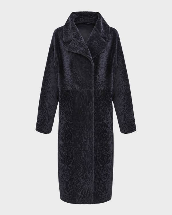 UTZON Caprina Shearling Coat | Neiman Marcus