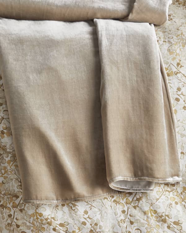 Balmain Jacquard Logo Cotton-Blend Towel | Neiman Marcus