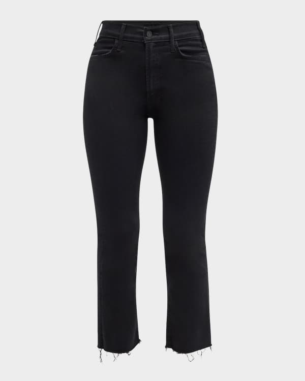 MOTHER The High Waisted Rascal Ankle Fray Jeans | Neiman Marcus