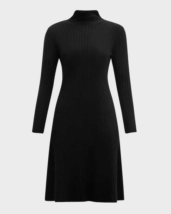 Neiman Marcus Cashmere Collection Cashmere Turtleneck Dress Neiman Marcus