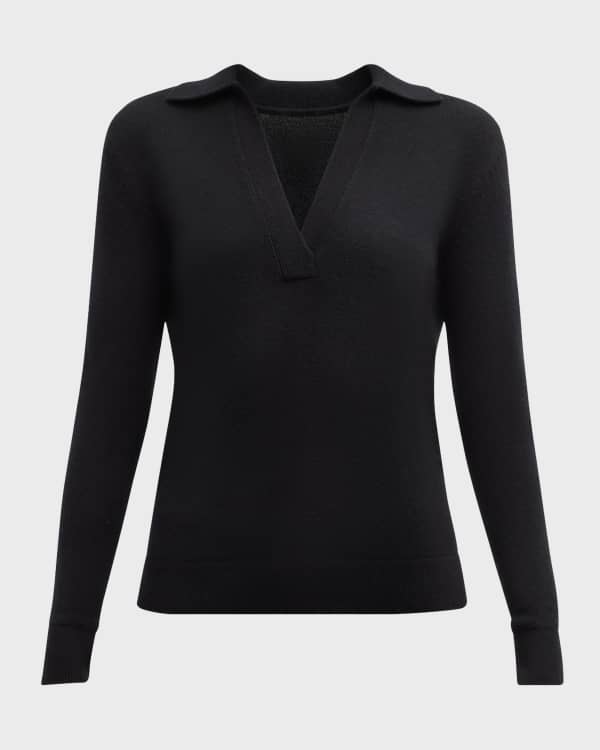 Theory Adrianna Cashmere V Neck Sweater Neiman Marcus