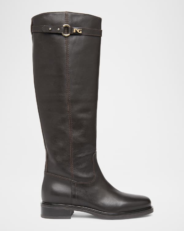 Frye leather buckle booties on sale