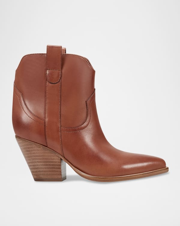Marc Fisher LTD Daire Perforated Suede Boots Neiman Marcus