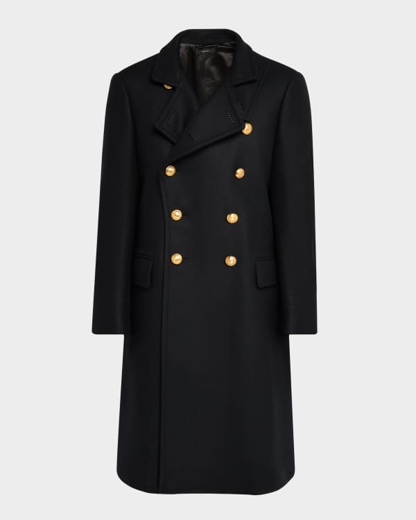 Jil Sander Men's Deconstructed Wool Jacket | Neiman Marcus