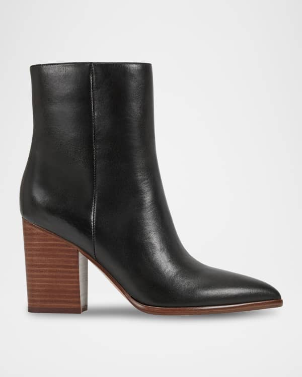 Marc fisher yale black leather store