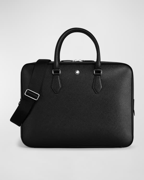 Berluti III Gloria Leather Briefcase | Neiman Marcus