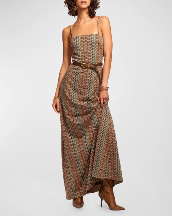 Ramy Brook Elyse Crochet Halter Maxi Dress Neiman Marcus