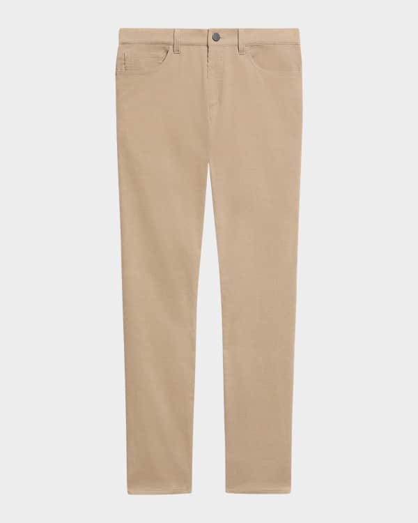 Brunello Cucinelli Men's Fine Wale Pleated Corduroy Pants | Neiman Marcus