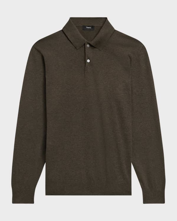 Theory Men's Precise Function Pique Polo Shirt | Neiman Marcus