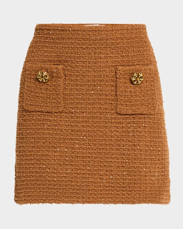 超安い Tassel Sequin Zoey The Tahari Elie Midi Marcus Neiman | Skirt スカート
